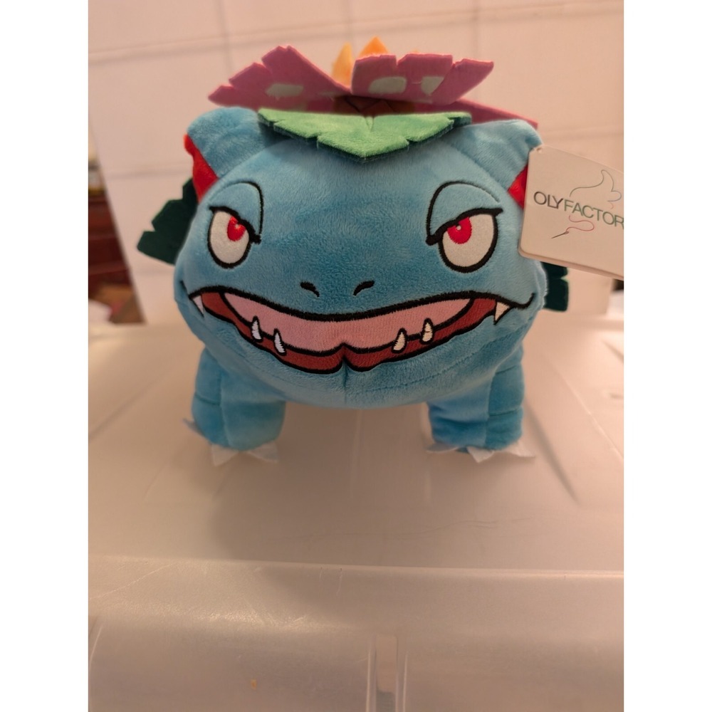 TAKARA TOMY Pokemon Get Pocket Monster Venusaur Plush Doll 23cm Stuffed Toy NWT